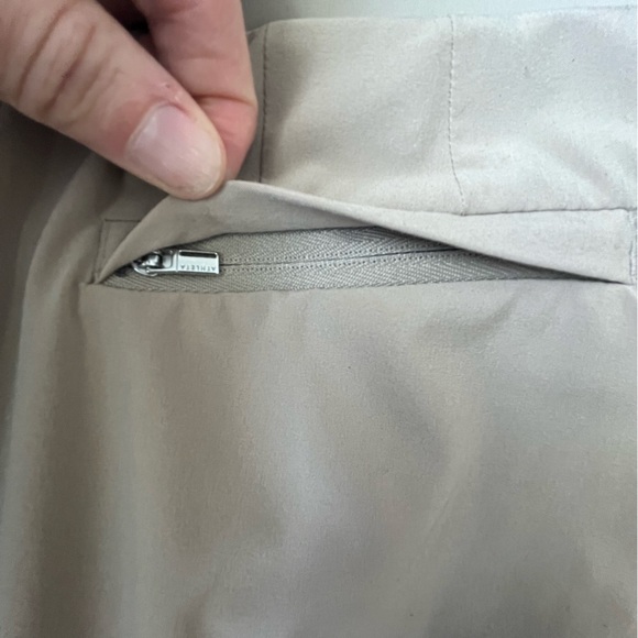Athleta Go Far Travel Pant Jogger Women’s Sz 2 Khaki Tan‎ Lightweight Hiking - Picture 8 of 10
